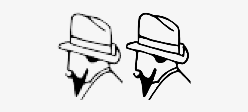 Dibujo Lineal De Tres Personas, Sólo Una Cabeza - 5+, transparent png