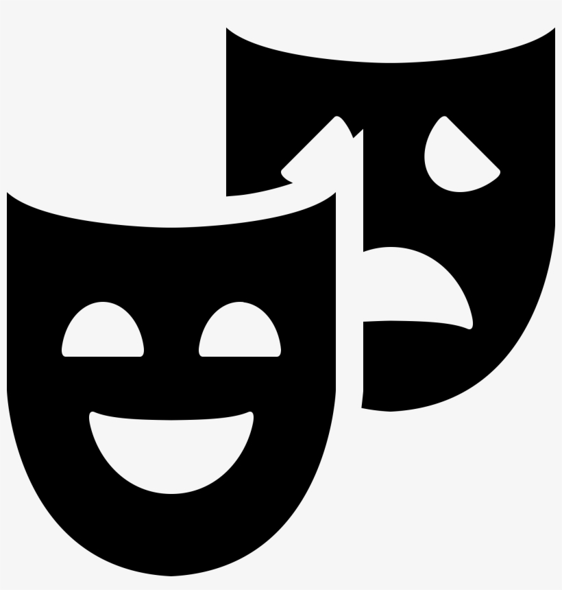 Jpg Transparent Material Masks Icon Big Image Png - Theater Masks Clipart, transparent png