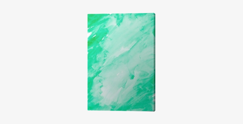 Color Strokes Watercolor Painting Art Canvas Print - Watercolor Paint, transparent png