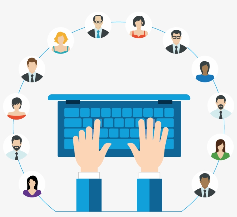 Clip Transparent Solutions Sight Communications Provides - People On A Webinar, transparent png