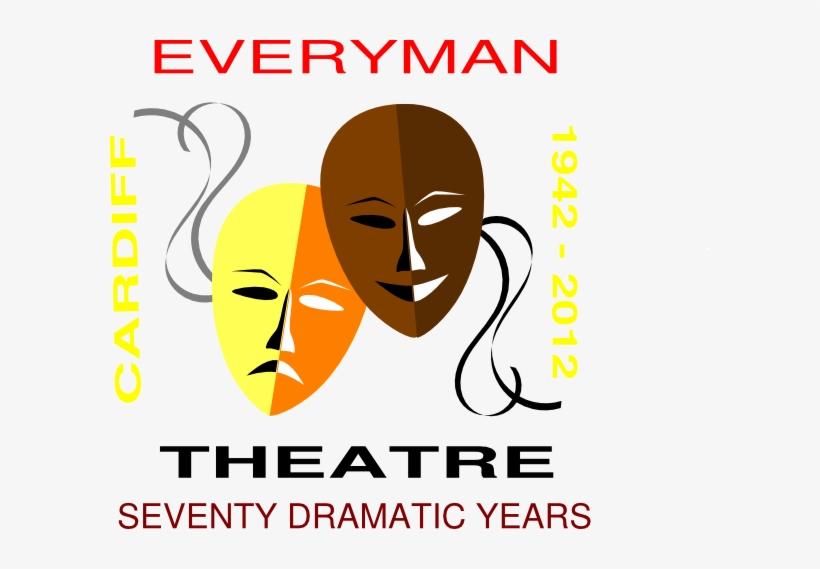 Theatre Masks Clip Art - Theater Masks Pillow Case, transparent png