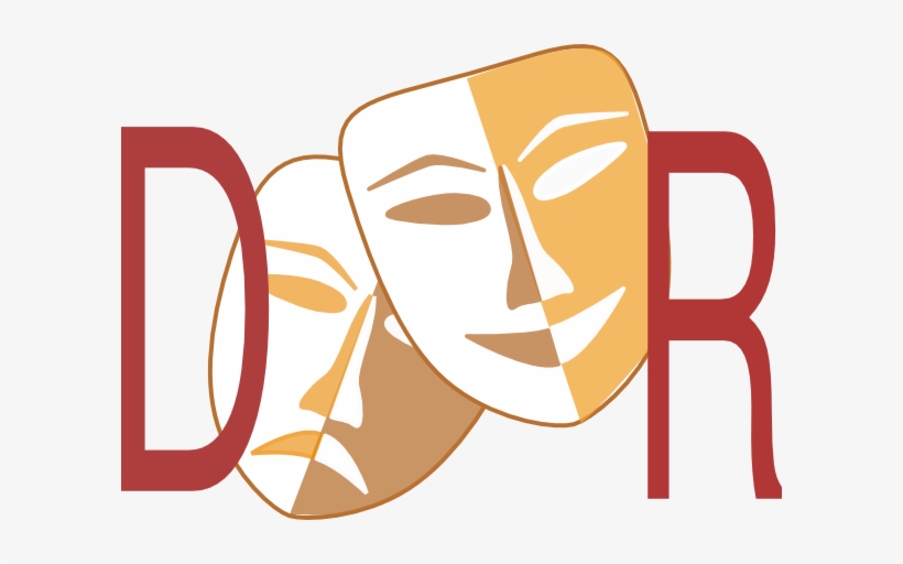 Door Theatre Masks Clip Art - Complete Works Of Shakespeare (leather Bound) Uthor, transparent png