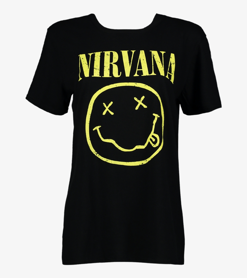 Nirvana Official T Shirt, transparent png