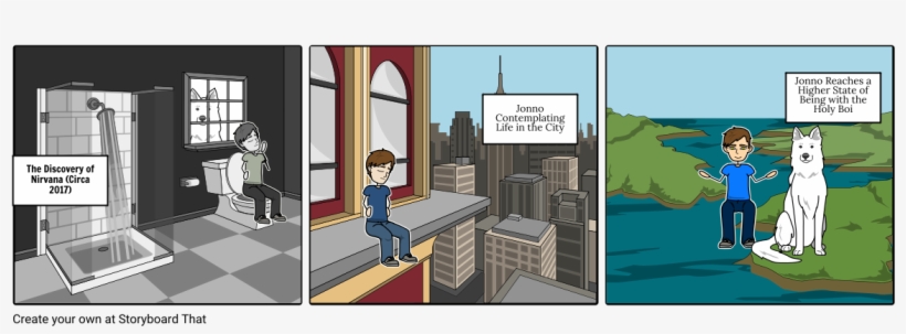The Discovery Of Nirvana - Storyboard, transparent png