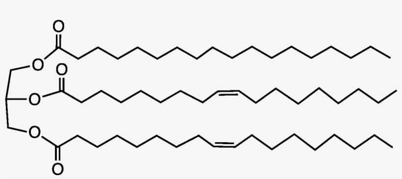 File - Sheabutter - Shea Butter Chemical Structure, transparent png