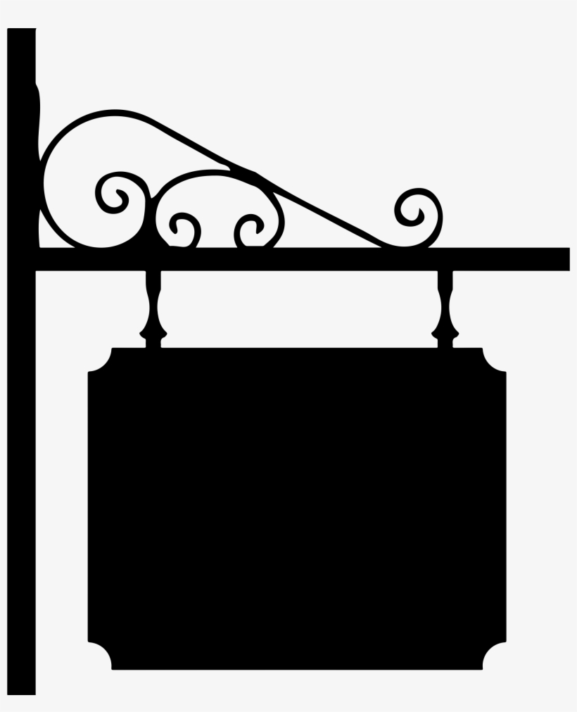 This Free Icons Png Design Of Wrought Iron Sign, transparent png
