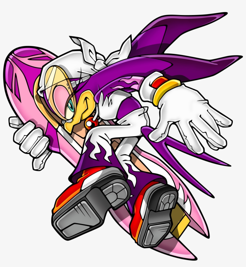 Sonic Art Assets Dvd - Wave The Swallow Png, transparent png