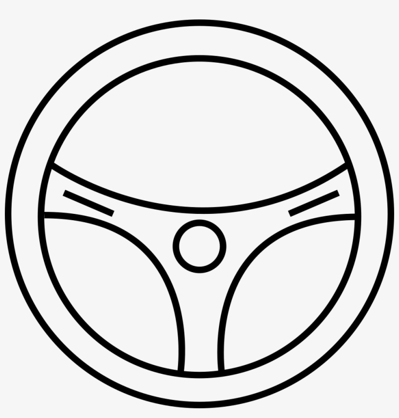 Steering Wheel - - White Steering Wheel Png, transparent png