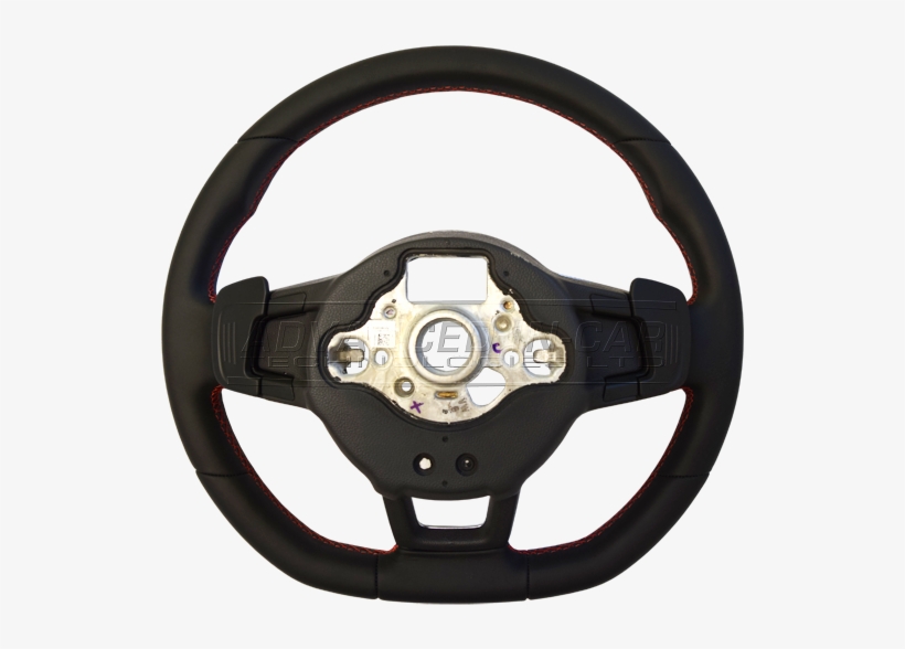 Vw Flat Bottom Multi-function Steering Wheel - Steering Wheel Back Png, transparent png