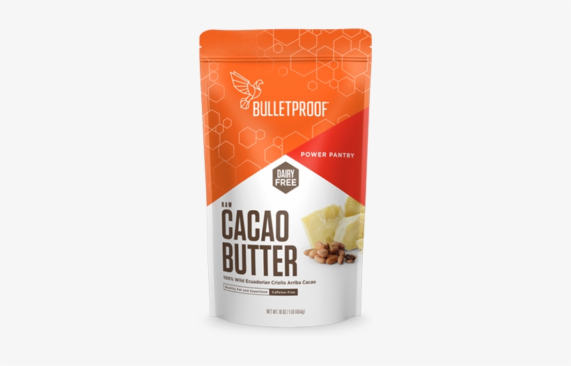 Cacao Butter Net Wt - Bullet Proof Cacao Butter 16 Oz, transparent png
