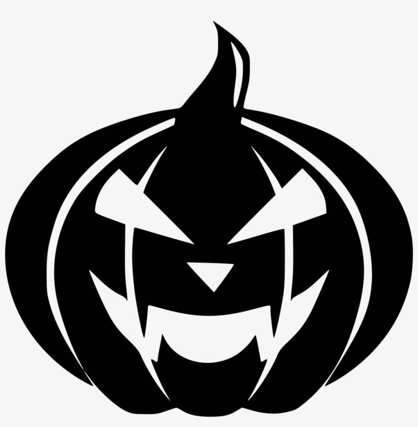 Holiday Vegetable Autumn October Pumpkin Fear Horror - Pumpkin Icon Black Png, transparent png