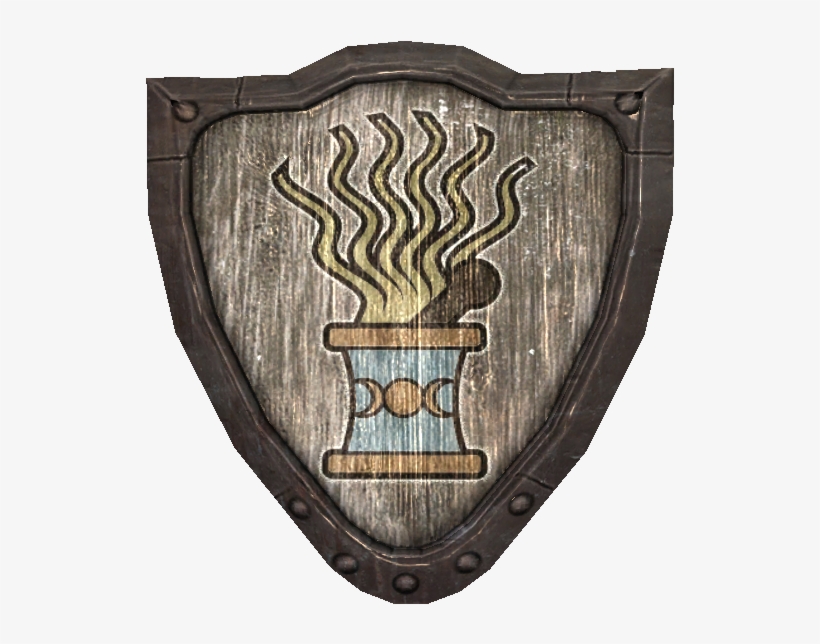 Sign Small Apothecary - Alchemy Sign Skyrim, transparent png