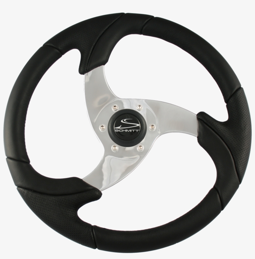 Steering Wheel Png Image - Ongaro Folletto 14.2" Black Poly Steering Wheel W-, transparent png