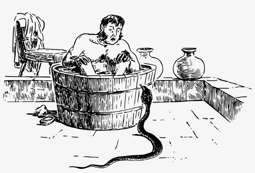 This Free Icons Png Design Of Scary Bath Time, transparent png