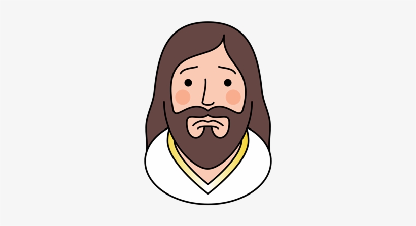 Jesucristo Stickers Lite Messages Sticker-1 - Emojis With Jesus, transparent png