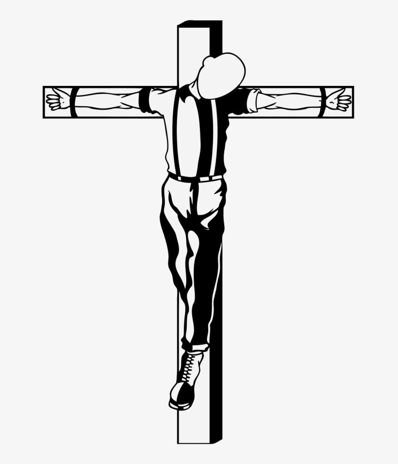 By Headstomper On Deviantart - Распятый Скин На Кресте, transparent png