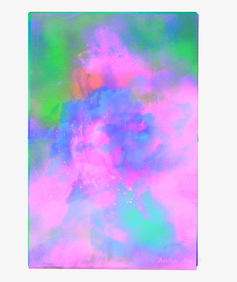 Ftestickers Background Wallpaper Abstract Colorful - Painting, transparent png