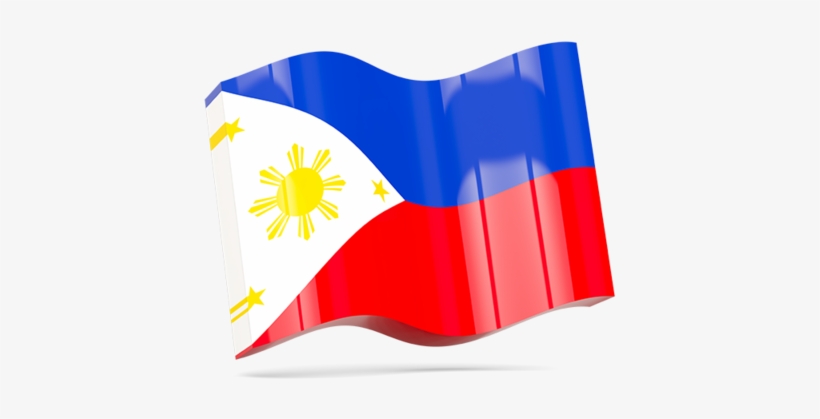 Illustration Of Flag Of Philippines - Wave Flag Of Philippine Png, transparent png