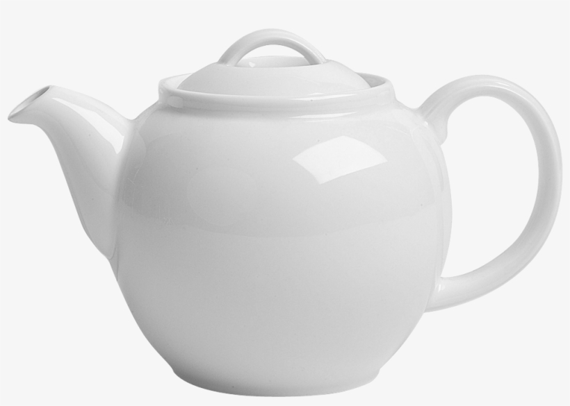 White Afc Tea Pot 35oz - Tea, transparent png