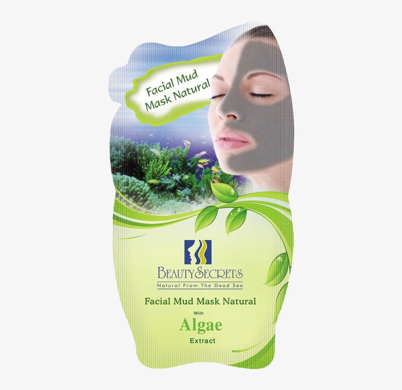 Beauty Secrets Facial Mud Mask Natural, transparent png