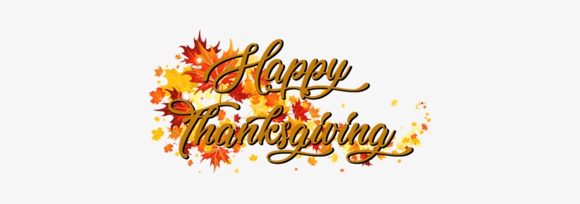 Happy Thanksgiving On A Banner Of Autumn Leaves - Plastikc$platte-herbst Blätter Melaminteller, transparent png