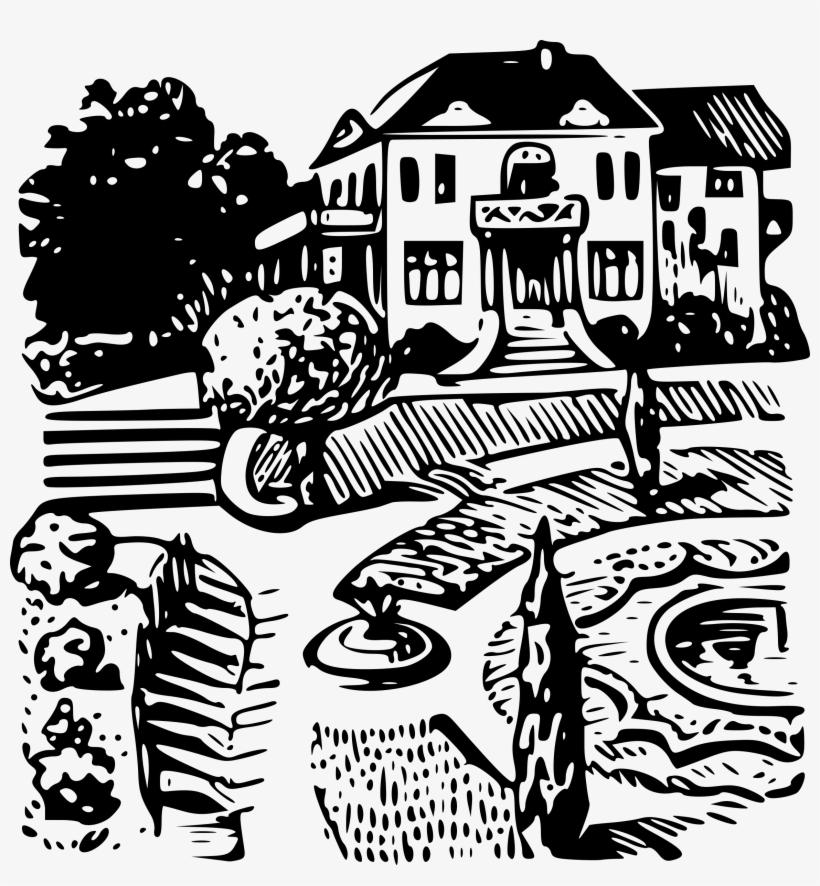 This Free Icons Png Design Of Mansion In Park, transparent png