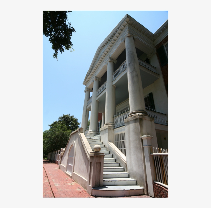 Front Facing Triangular Pediment, And Full Width Rear - Villa, transparent png