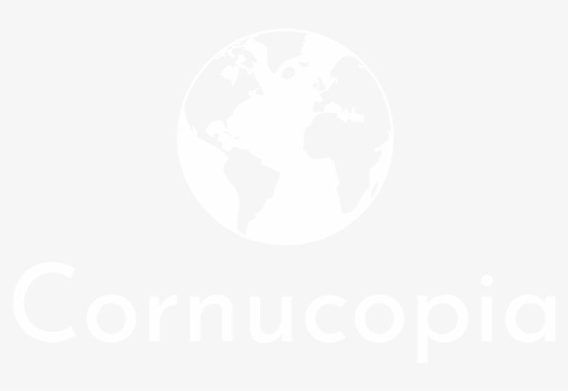 Cornucopia Logo White, transparent png