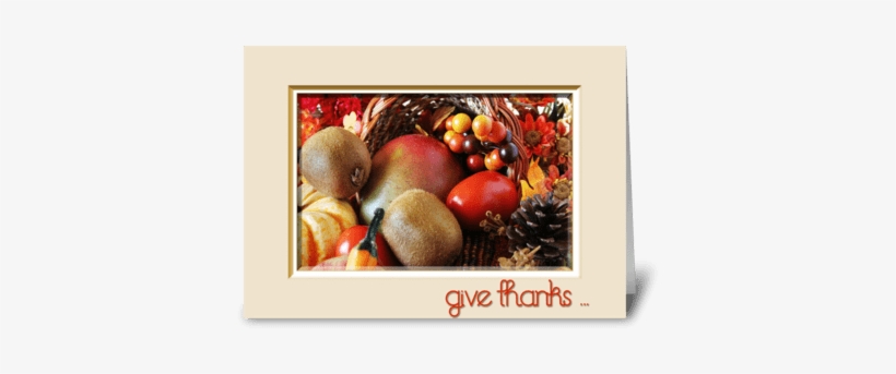 Thanksgiving Cornucopia Greeting Card - Blessed Sukkot Card, transparent png