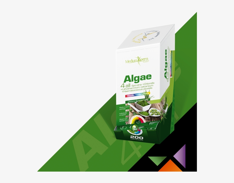 Medium-term Product Algae 4 All Spirulina Chlorella - Medium Term Algae, transparent png