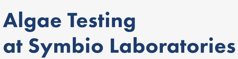 Algae Testing At Symbio Laboratories - Printing, transparent png