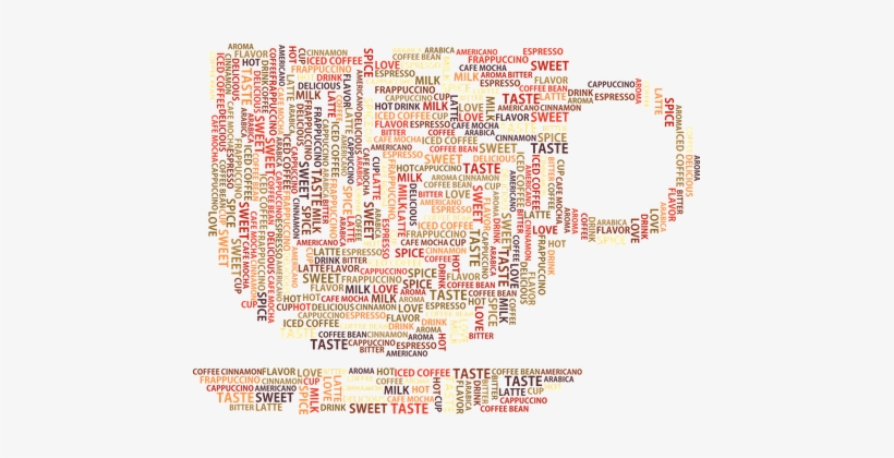 Beverage, Coffee, Cup, Drink, Hot - Coffee Cup Word Cloud, transparent png