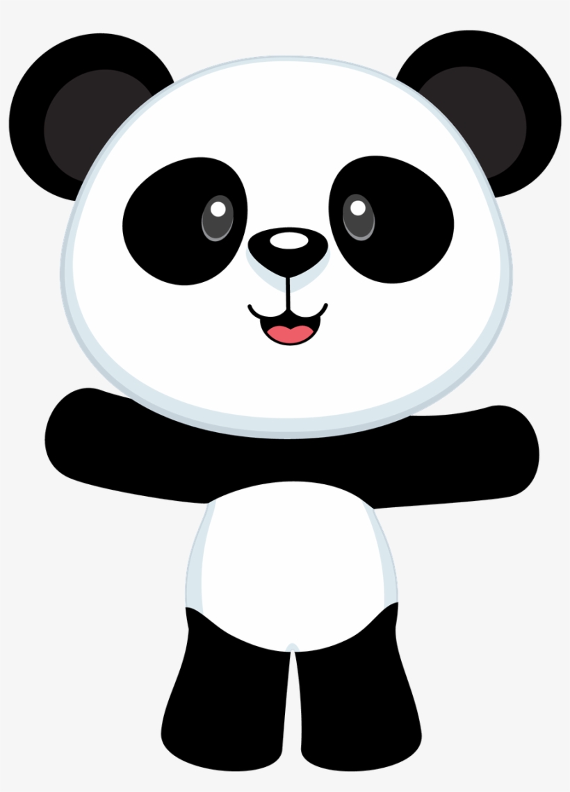 Pin By Boobah Holmes On Chrissy's Panda Bears Board - Molde De Oso Panda, transparent png