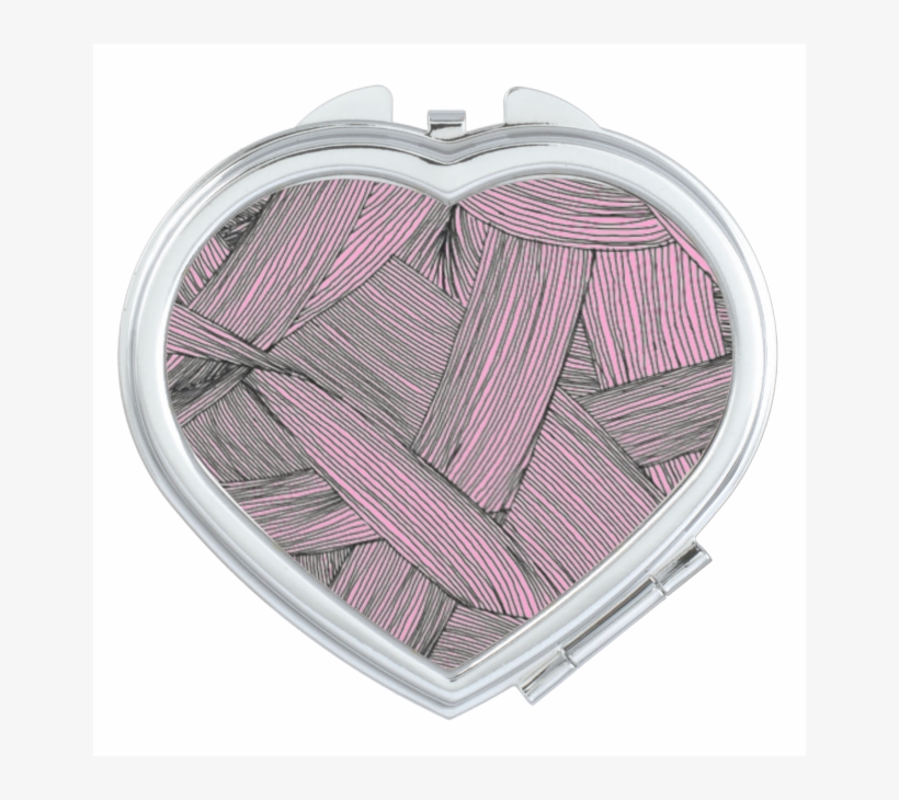 Pink Yarn Travel Mirrors - Mirror, transparent png