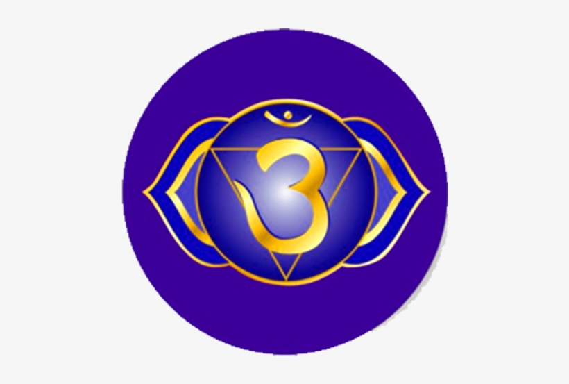 Ajna Brow Or Third Eye Chakra (pineal Gland Or Third - Third Eye Chakra, transparent png