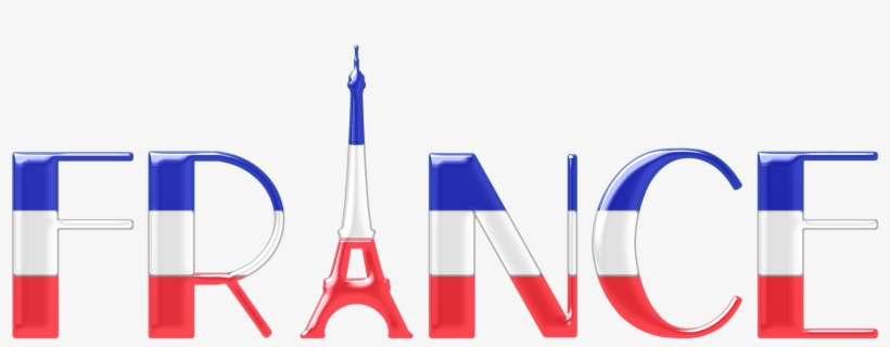 Graphic Black And White Typography Enhanced Big Image - France Eiffel Tower Clip Art, transparent png