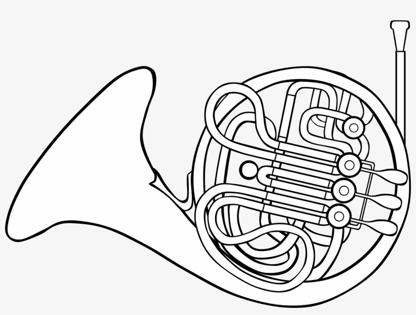 French Clipart Page - French Horn Clipart, transparent png