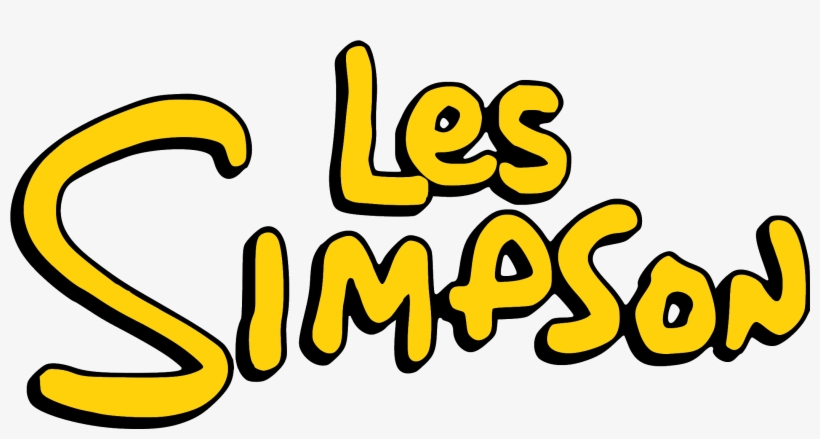 Les Simpson Logo France - Simpson Titre, transparent png