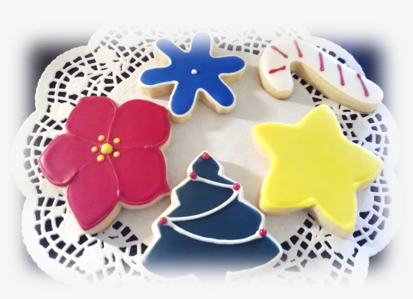 Assorted Sugar Cookies And Colored Icing - Notsoboringjewelry Clear Amber And Brown Focal Bead, transparent png