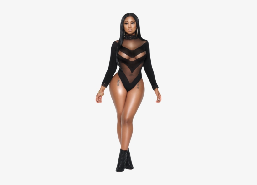 Share This Image - Black Model Png, transparent png