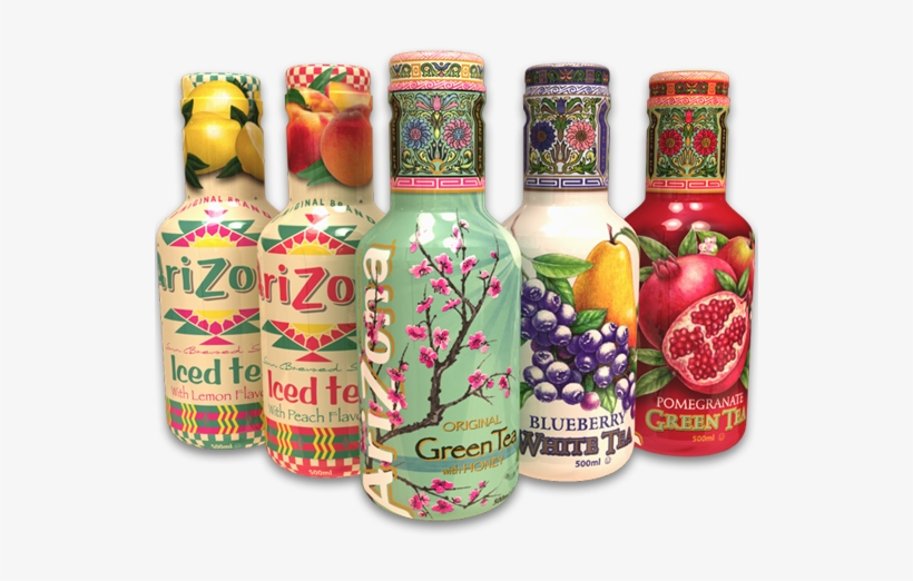 Arizona - Arizona Pomegranate Green Tea (500ml), transparent png