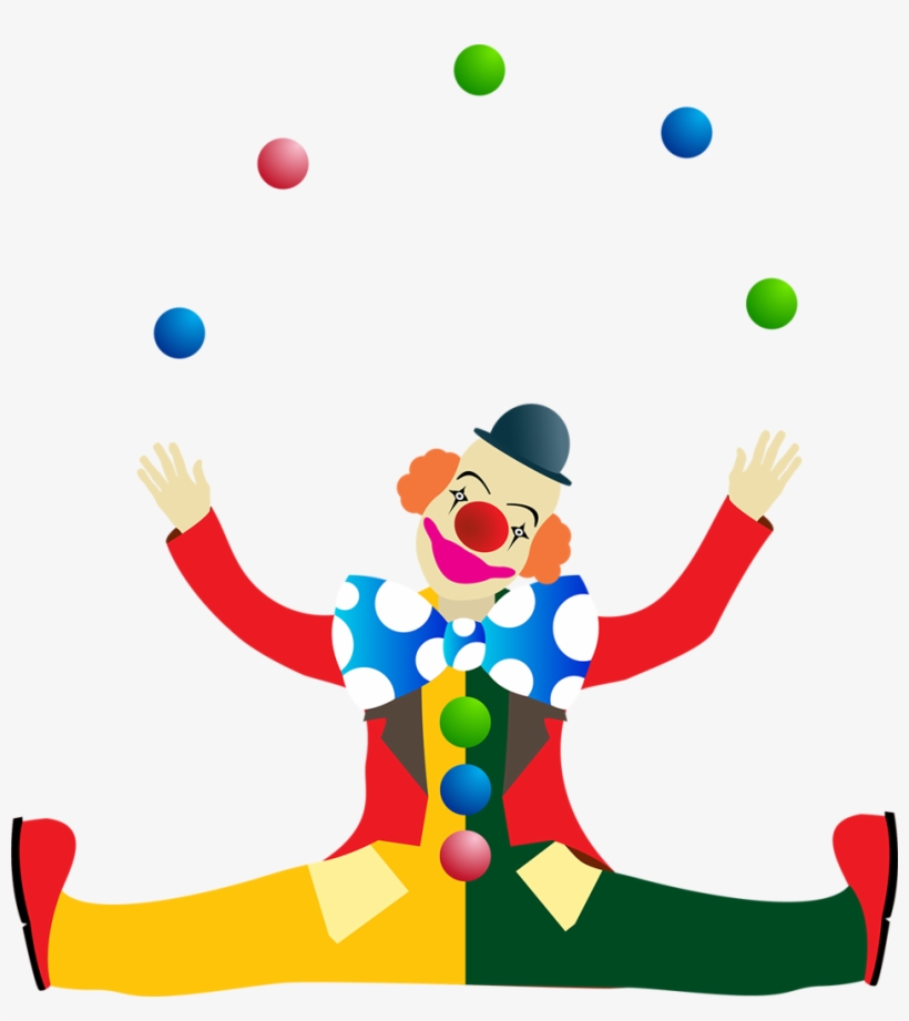 Png Clip Art And - 小丑 玩 球, transparent png