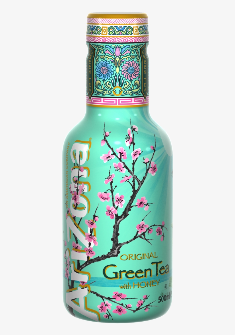 Arizona Green Tea 0,5l Pet Arizona Green Tea 500ml 900x1200 PNG