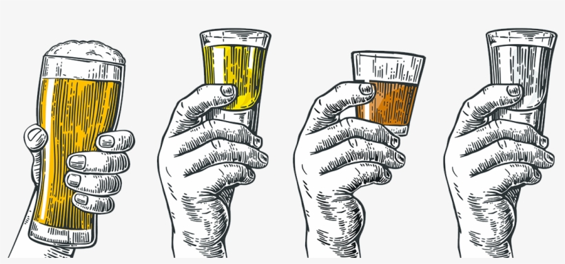 Seats Are [very] Limited Buy Your Tickets Today To - Hand Holding Beer Vector, transparent png