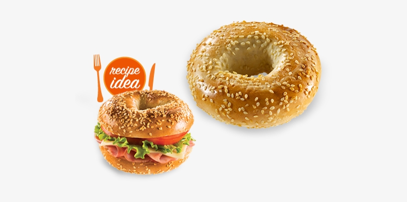 Bagel Mtl Style Sesame - Montreal-style Bagel, transparent png