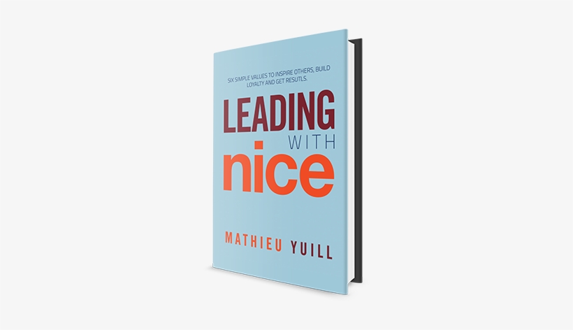 Leading With Nice Book Cover - Book, transparent png