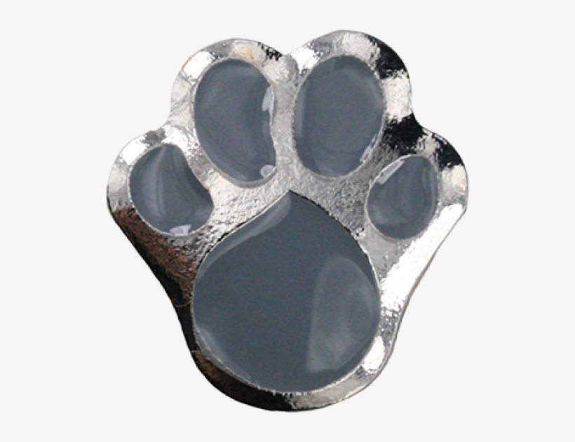 Dog Print Grey - Ring, transparent png