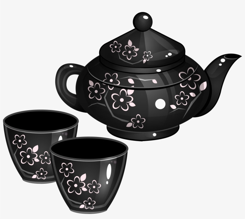 Tea Set Png, transparent png