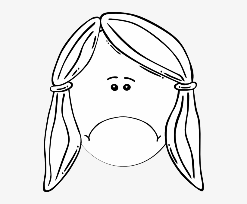 How To Set Use Sad Girl Clipart, transparent png