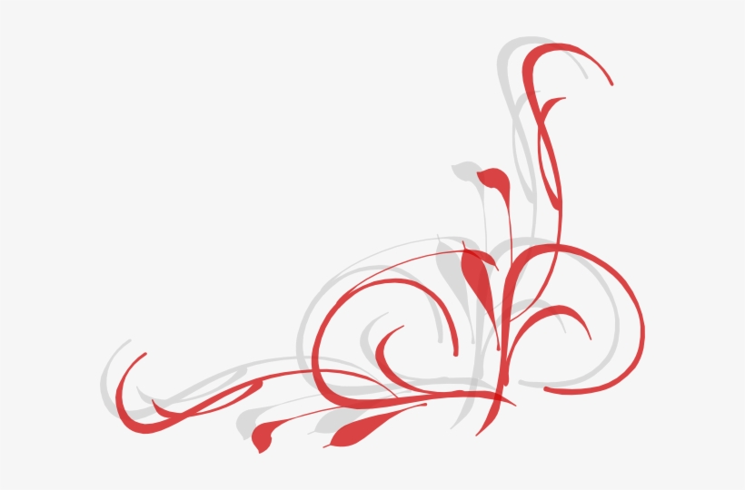 How To Set Use Red And Gray Swirl Clipart, transparent png